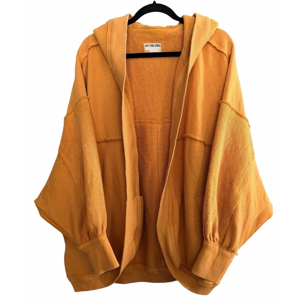 Free People We The Free Forever Yours Cardi Marigold Women's Size Small